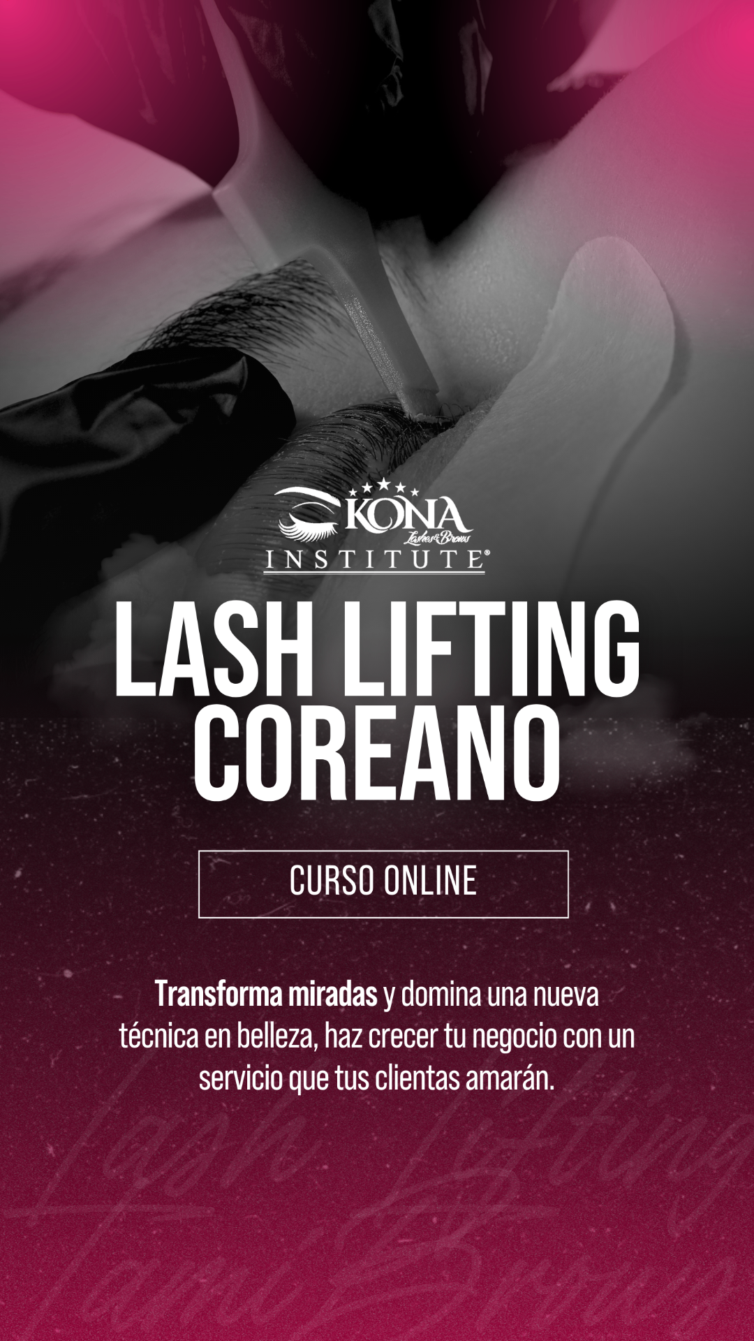 Curso Lash Lifting Coreano