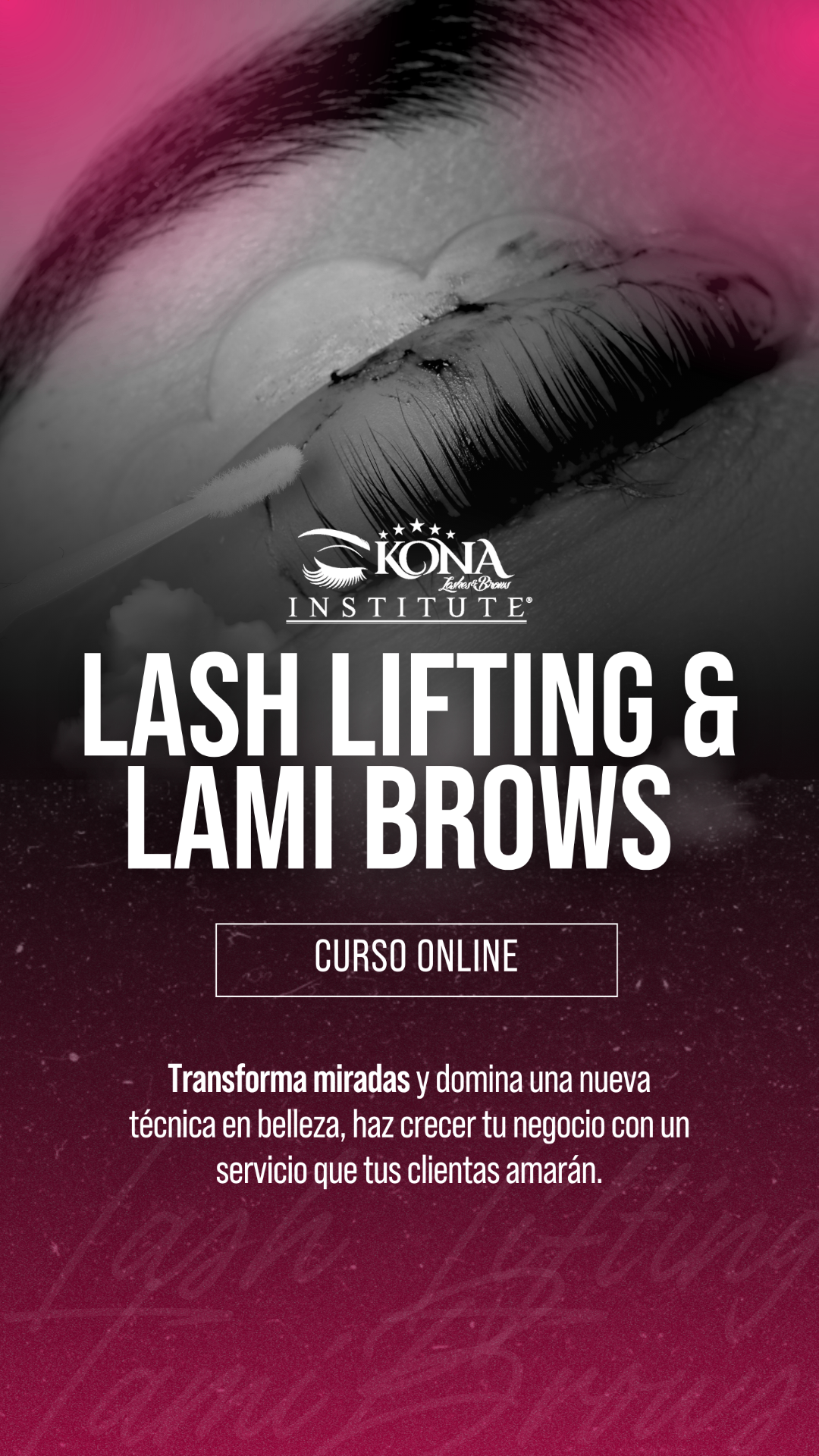 Curso Lash Lifting & Lami Brows